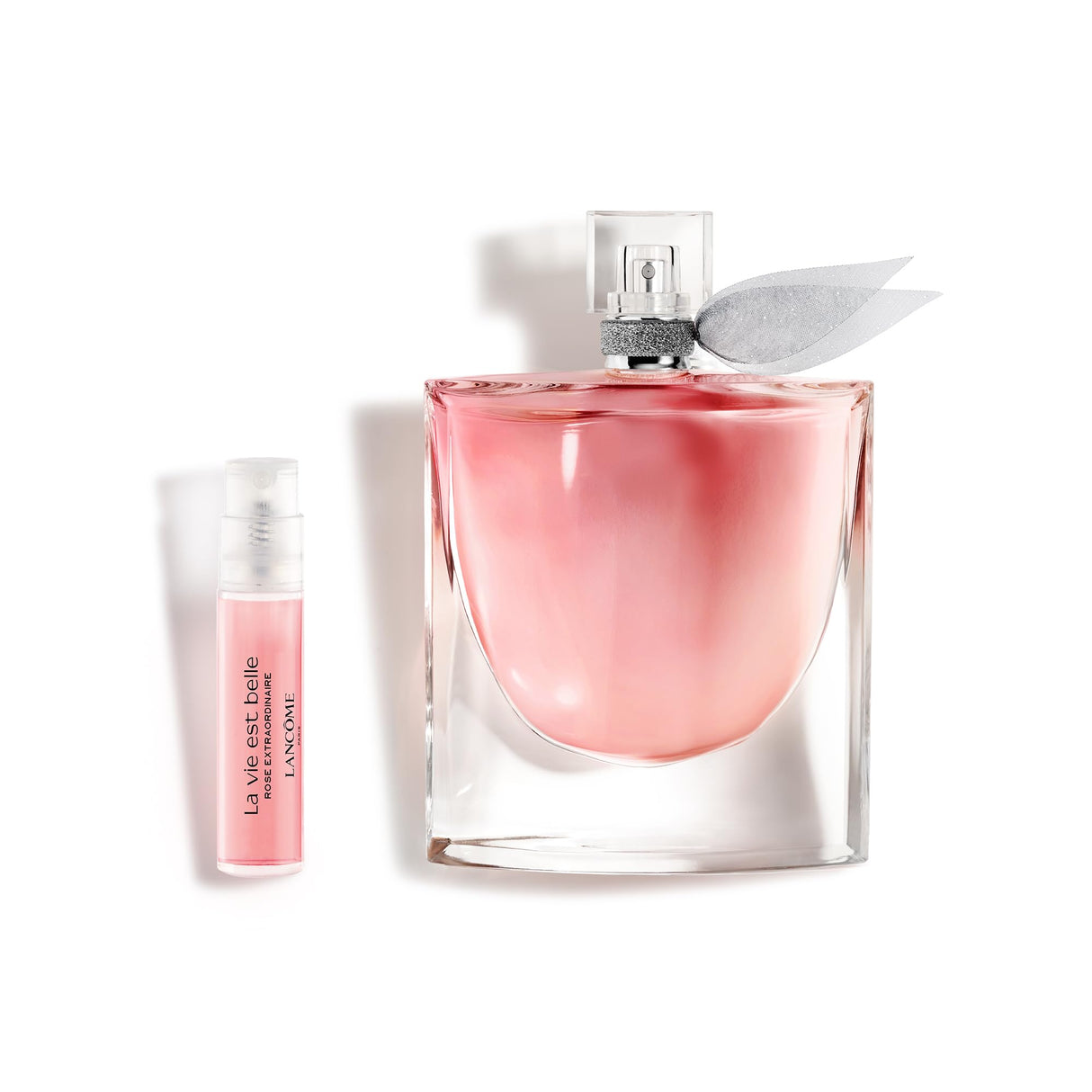 Lancôme Rose Extraordinaire Eau de Parfum Mini & La Vie Est Belle Eau de Parfum 3.4 FL. Oz - Long Lasting Fragrance with Notes of Iris, Earthy Patchouli- Women's Perfume Bundle Set