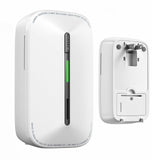 SITERWELL Plug in Carbon Monoxide Detector 10 Year Battery, CO Alarm Detector with Electrochemical Sensor and Sound Warning, AC Powered Portable Carbon Monoxide Detector for Home Office Travel,1-Pack