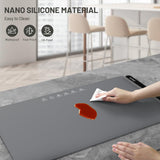 Food Warming Mat, Fast Heating Warming Mat for Food, Portable Electric Warming Tray for Parties Buffet with 4 Hours Timer Setting, Roll Up Food Warmer Mat
