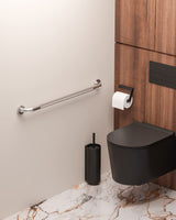 32 Inch Anti Slip Shower Grab Bar, Munzong Stainless Steel Bathroom Grab Bar, Satin Brushed Nickel Knurled Bathroom Balance Bar,Safety Hand Rail Support Handicap Elderly Senior Assist Bath Handle