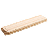 VEVOR Wooden Garden Stakes, 25 Pcs 36 x 0.5 x1.5 in Survey Grading Stakes, Garden Ground Stake with Sharp Point, Fir Wood Plant Support Stake, Sign Posts for Silt Fence Backyard Boundaries Baselines
