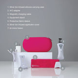 Bio-Therapeutic bt-Micro Fusion Ultrasonic Skin Exfoliation. Smooth Skin, Clear Congestion, Superior Blackhead Extraction, 3 Modes 2 Power Levels, Stainless Steel Applicator, Rechargeable