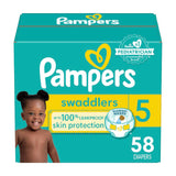 Pampers Baby Diapers - Swaddlers - Size 4, 66 Count, Ultra Absorbent Disposable Infant Diaper