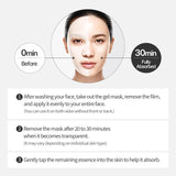 COSNORI PDRN Hydrogel Mask - Enriched Salmon DNA PDRN, Intensive Nourishing, Elasticity Boost, Firming & Moisturizing, Deep Hydration, Korean Facial Mask, 0.98 oz(28g) x 6ea