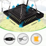 Relassy 150W Waterproof Plant Light, Outdoor Grow Light,Sunlike,Full Spectrum LED Grow Lamp,Without Noise,Ultra Thin,Heat Dissipation,for Seedling Growing Blooming Fruiting