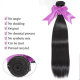 12A Straight Human Hair Bundles 18 20 22 24 Inch 100% Unprocessed Virgin Hair Double Weft Remy Straight Weave Hair 4 Bundles Natural Black Deals