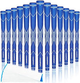 CHAMPKEY Premium Rubber Golf Grips 13 Pack | High Traction and Feedback Rubber Golf Club Grips | Choose Between 13 Grips with 15 Tapse and 13 Grips with All Kits