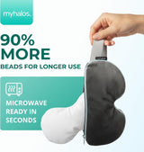 MyHalos Heated Eye Mask, Warm Compress for Dry Eyes, Blepharitis & MGD