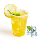 JOLLY CHEF 𝟔𝟎𝟎 𝐏𝐚𝐜𝐤 5 oz Clear Plastic Cups,5 Ounce Disposable Cups for Picnic, BBQ, Travel, Halloween, Christmas Parties and Events