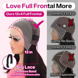 HUIWANYAN Lace Front Wigs Human Hair 13x4 HD Lace Front Wig Glueless Wigs Human Hair Pre Plucked Short Straight Bob Lace Front Wigs Human Hair For Black Women Nature Hairline 180% Density 12 Inch