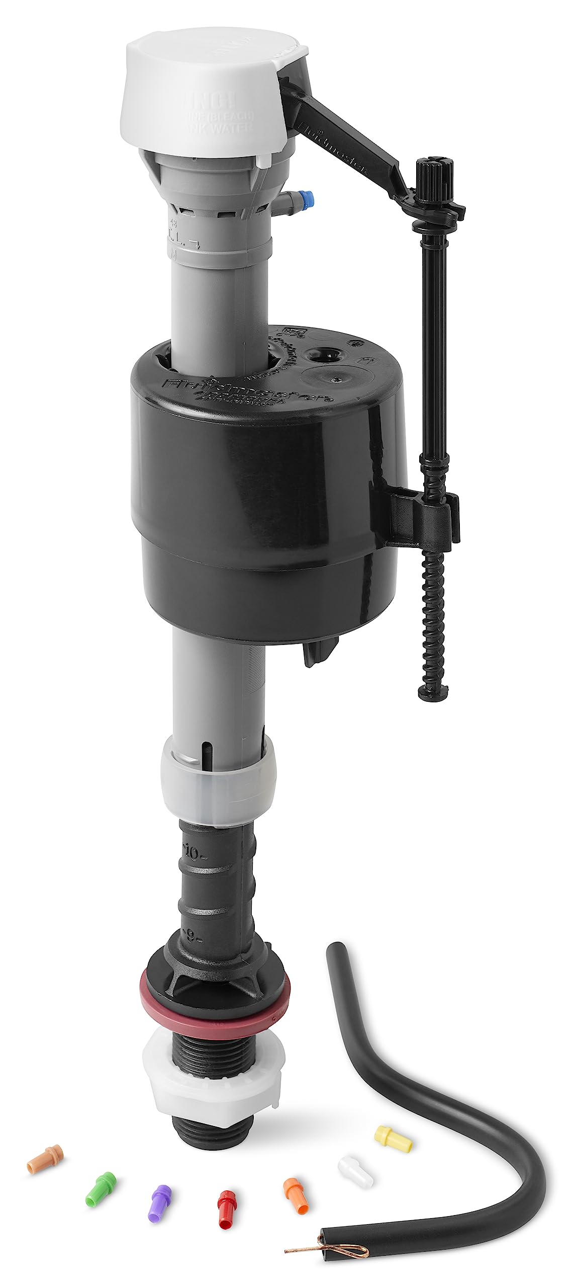 KOHLER Silent Fill Toilet Valve Kit, Genuine Part GP1138930, Adjustable with Multiple Fill-Rate Inserts