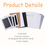 DeerZone Inkless Paw Print Kit,Dog Paw Print Kit,Dog Nose Print Kit