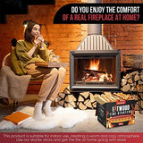 Fatwood Fire Starter Pack – Starter Wood for Fireplace – Small Wood Logs for Campfire Stove, Grilling & Cooking – Firewood Lighter Kindling Sticks – Firepit Burning (10 lb)