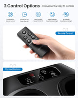 RENPHO 2025 Full Foot Massager, FSA HSA Eligible, Deep Kneading Foot Massager for Neuropathy, Plantar Fasciitis, True Feet Massage, Wireless Control, HSA Store Eligible Items, Up to Size 14