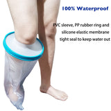 Tideshake - 100% Waterproof Extra Wide Leg Cast Cover for Showering, Reusable Extra Large Adult Short Leg Cast Protector, Cast Bag for Shower, Cast Cover for Showering Foot