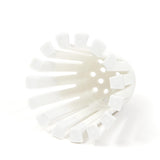 TubShroom Toss 21pk Disposable Bath Tub Drain Strainers - Hair Catcher Snare for Shower Bathtub to Prevent Clogged Drains, Traps Human and Pet Hair, One Year Supply (White)