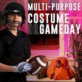 Franklin Sports Youth NFL Football Receiver Gloves - Kids Football Gloves Pair - NFL Team Logos and Silicone Palm