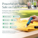 Puracy Stain Remover Pen Stain Stick, Travel and Laundry Stain Cleaner for Clothes, Baby Essentials, Kids Stains, Oil and Fabric Spot Cleaner, (Pen, 3 pack)