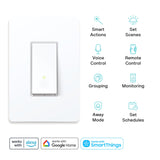 Kasa Smart 3 Way Switch HS210 KIT, Needs Neutral Wire, 2.4GHz Wi-Fi Light Switch works with Alexa and Google Home, UL Certified, No Hub Required, White,2 Count (Pack of 1)