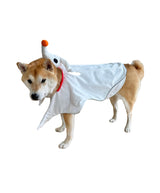 ComfyCamper Dog Ghost Costume - XXS Small Medium Large XXL Spooky Cosplay Christmas Halloween Scary Costumes, S