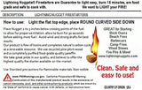 N100SEB Super Economy Box Fire Starter , Tan Brown, 100 Count (Pack of 1)