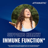 Vitamatic Lactoferrin 250mg – 60 Vegetable Capsules Promotes Healthy Immune Function*