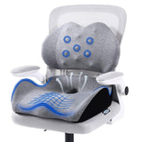 X Large Memory Foam Seat Cushion Lumbar Support Pillow for Sciatica & Tailbone Pressure Relief Coccyx Pad for Office Chair, Car,Wheelchair,Home,Office
