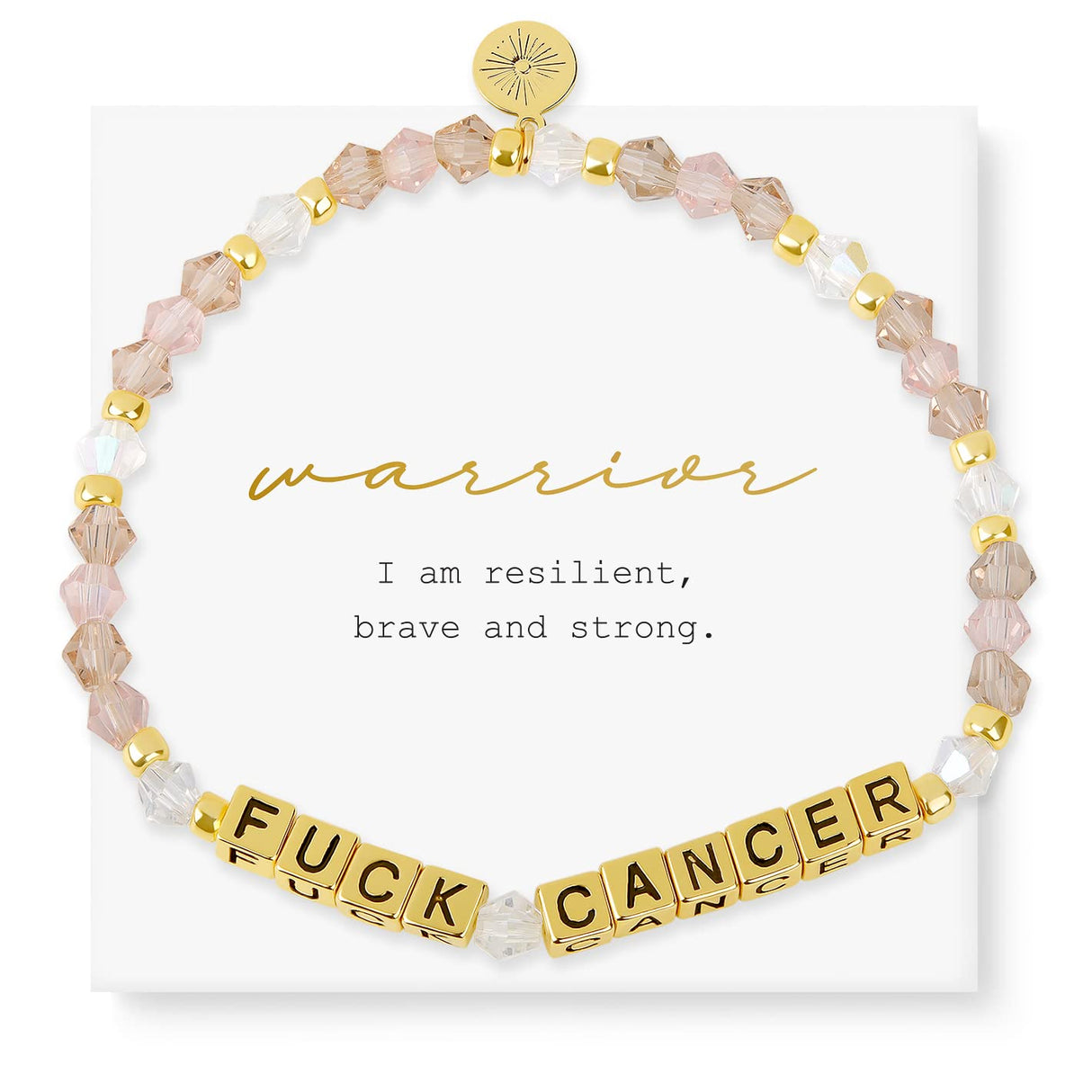 INSPIRED VOICES Inspirational Bracelets for Women, F Cancer