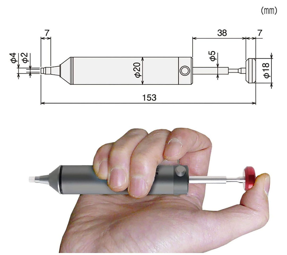ENGINEER Solder Sucker Made in Japan Professional Grade Desoldering Pump