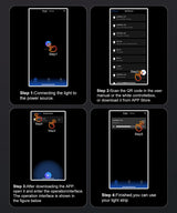 MuliVid 150Ft Permanent Outdoor Lights,Smart RGB Outdoor Lights with Remote APP Control, IP67 Waterproof Outside Light for House for Christmas, Halloween, Holiday, Party, Daily