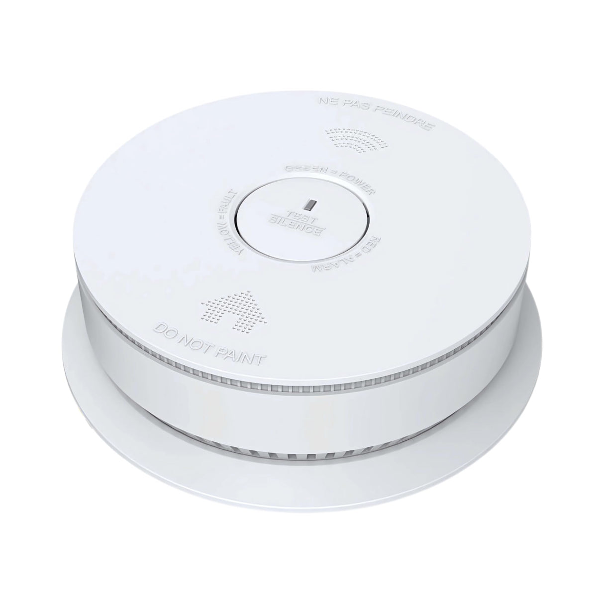 AH Lighting AH886F Combo Smoke & Carbon Monoxide Alarm, Voice Alarm System, Interconnect Hardwired, Combo Alarm, 10-Year Battery Powered, Led Warning Light Indicator (6)