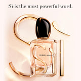 Armani Beauty– Sì – Eau de Parfum – Women's Perfume – Modern Chypre Fragrance – Blackcurrant Nectar, Rose De Mai & Freesia, Patchouli Notes - 1.0 Fl Oz
