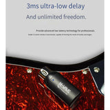 M-VAVE-SK7 5-pin Wireless MIDI-Adapter, Bluetooth-5.0 DIN5-MIDI In/Out Interface For Keyboards/Synths/Controllers,Ultra-Low Latency,Automatic Pairing-MIDI