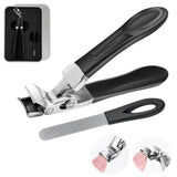 ClipMaster Pro Toenail Clippers,Dotmalls ClipMaster Pro,Grishay ClipMaster Pro,Clip Master Pro for Thick Nails,Large Angled Head Toenail Clippers with Wide Opening for Elderly Seniors(1Pcs)