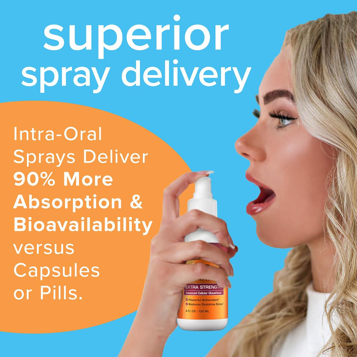 Results RNA - ACG Glutathione Extra Strength Immune Boost – Powerful Antioxidant & Immune Boost Formula in a Great Tasting Spray. Recommended by Doctors Worldwide ( 2 oz )