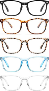 CCVOO Reading Glasses for Women/Men, Eyeglasses, Blue Light Readers for Women/Men, Computer Eye Glasses, Cheaters