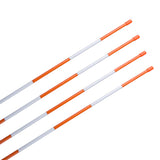 Sunnyglade 100PCS 48" Driveway Marker 5/16" Dia Reflective Driveway Poles