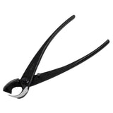 Wazakura Hand Forged Bonsai Concave Branch Cutter, Made in Japan 8 inch (200mm), Japanese Gardening Tools, Straight Edge Black
