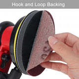 6 Inch 50 Pcs Wet Dry Sanding Discs Hook and Loop, 320 400 600 800 1000 Assorted Grit Waterproof Sandpaper Silicon Carbide for Random Orbital Sander, Automotive Wood Metal Polishing & Sanding