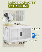 OlarHike 144QT Storage Bins with Lids for Closets, Office, Home, 3 Pack