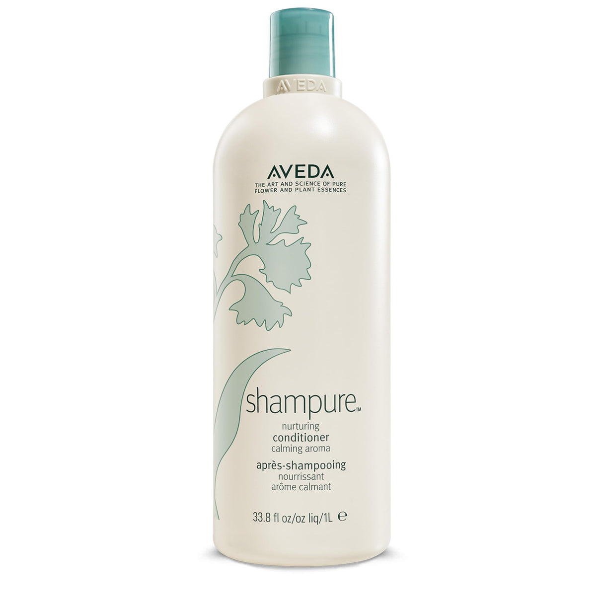 Aveda Shampure Nurturing Conditioner for Fine to Medium Hair | Lightweight Conditioner | 98% Naturally Derived* | Calming Aroma of Lavender & Ylang Ylang, 33.8 Fl Oz
