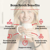 Kettle and Fire Beef and Chicken Beef Bone Broth Variety Pack, Keto, Paleo, and Whole 30 Approved, Gluten Free, High in Protein and Collagen, 4 Pack