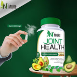N'More Avocado Soybean Unsaponifiables Joint Health Supplement 400 mg, Non-GMO, Dairy, Gluten & Shellfish Free, 60 Day Supply, One Capsule Per Day