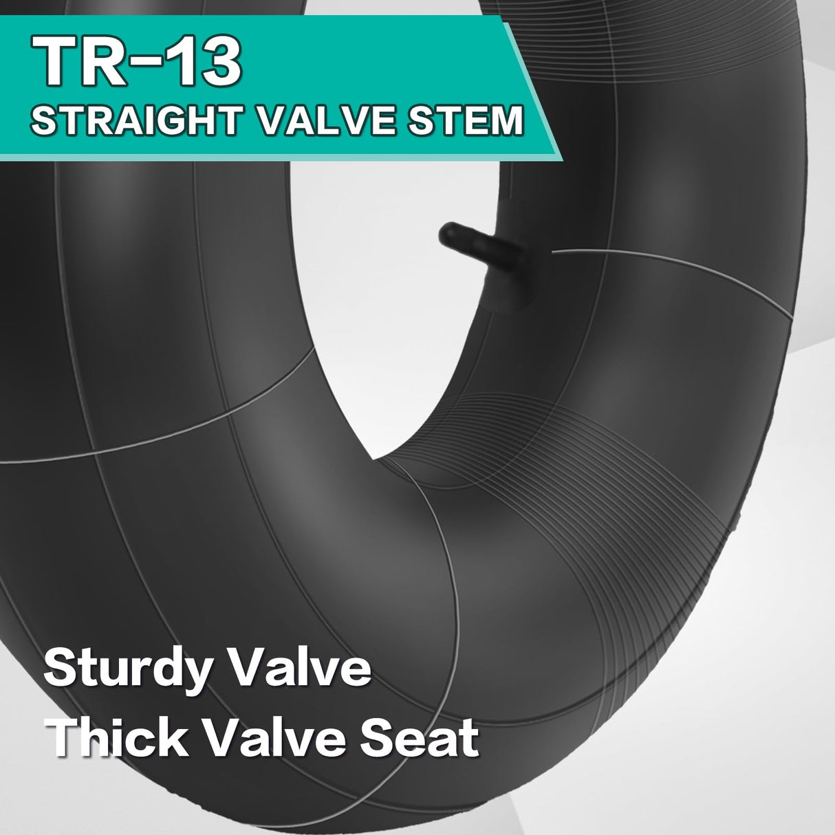 18x8.50-8 18x9.50-8 Lawn Mowers Tubes with TR13 Straight Valve Stem,Heavy Duty Replacement Inner Tubes for Garden Trailer Tractor Golf Cart