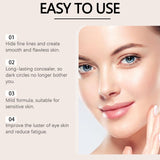 Colored Clay CC Undereye Corrector, Under Eye Color Corrector for Dark Circles with Brush, Under Eye Concealer,Conceal Hydrating Concealer for Women (1PCS-Natural)