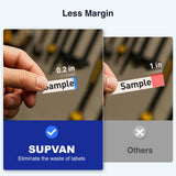SUPVAN E11 Keyboard & Bluetooth Label Maker Machine with 4 Tapes