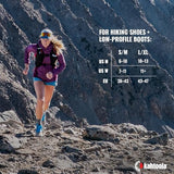 Kahtoola INSTAgaiter Low Gaiters for Hiking, Trail Running, Mountaineering, Hunting, Rocky Terrain, Mud, Snow & Ice