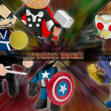 DLOCVN Mini Superhero Toys, 26PCS Minifigures Small Action Figures Superhero Party Birthday Decorations for Kids’ Christmas Stocking, Easter Eggs Cake Toppers Collectibles