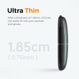 OCOOPA Magnetic Hand Warmers Rechargeable 2 Pack, Electric Handwarmers, Smart Heating UL Certified, 3-Settings,Portable Heater, Ultra Slim Pocket, Hunting Essentials, Gifts for Christmas Men, UT3 Lite