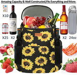 Camping Cooler Backpack 30 Cans, Soft Backpack Coolers Insulated Leak Proof Travel Cooler Bag Waterproof Lunch Picnic Beach Work Trip Thermal Bag Drink Beverage Beer Bag Cooler